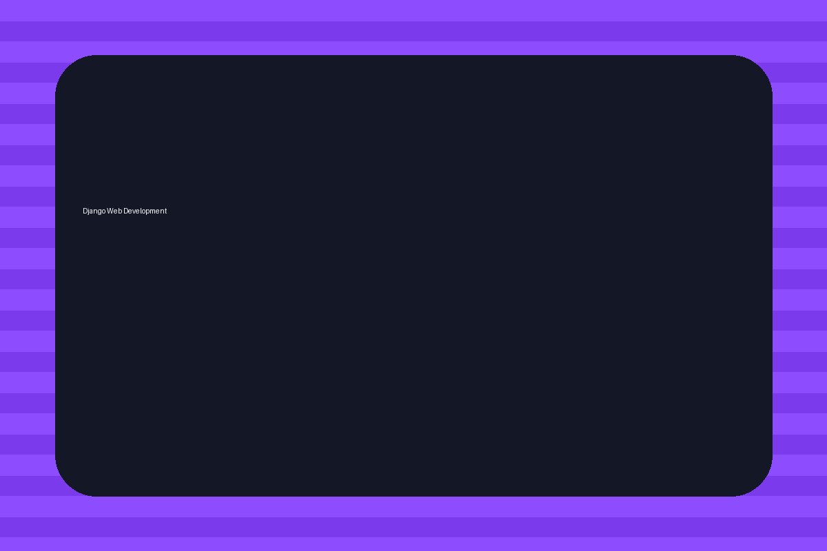 Django Web Development